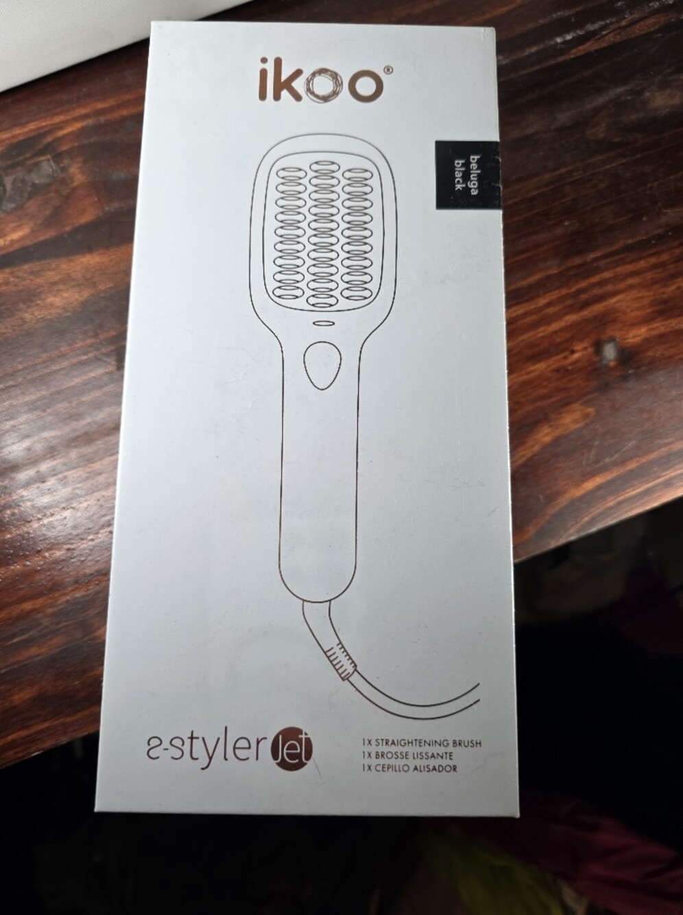 ikoo e-styler jet heated hair straightening brush